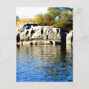 Postal Los versos de la biblia citan sobre el 3:5 de los