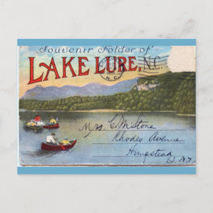 Postal Los viajes de Cecil hacia el lago Lure