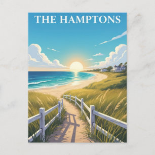 Postal Los viajes de Hamptons en Nueva York