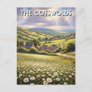 Postal Los viajes en Inglaterra de Cotswolds