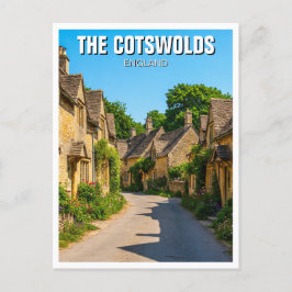 Postal Los viajes en Inglaterra de Cotswolds