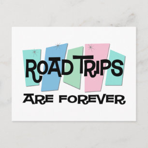 Postal Los Viajes Por Carretera Son Para Siempre