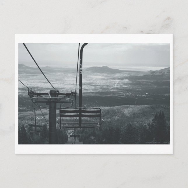 Postal "Lost Rider 105" (Anverso)