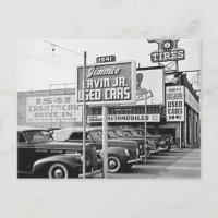 Lote de coches usados Vintage Hollywood California