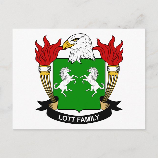 Postal Lott Family Crest (Anverso)