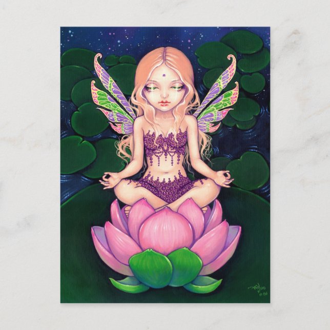Postal "Lotus Fairy" (Anverso)