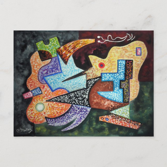 Postal Lotus-Fried Melancholy (postcard) (Anverso)