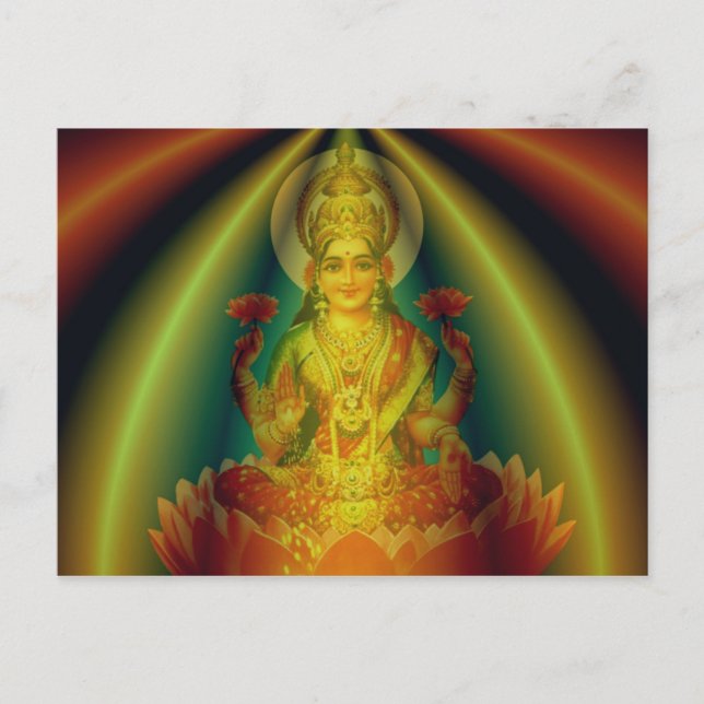 Postal Lotus of Love (Anverso)