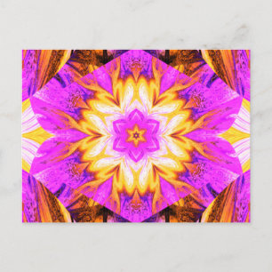 POSTAL LOTUS PINTADO 1