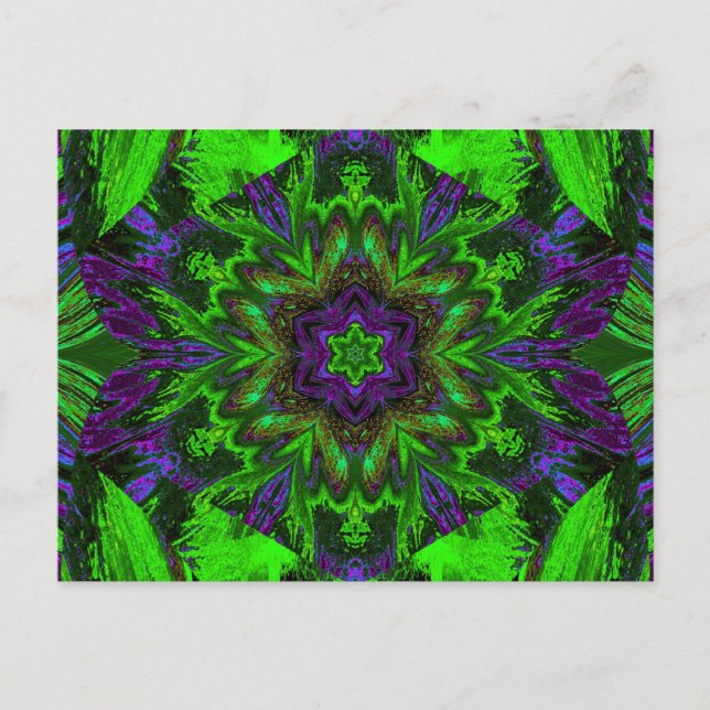 POSTAL LOTUS PINTADO 10 (Anverso)