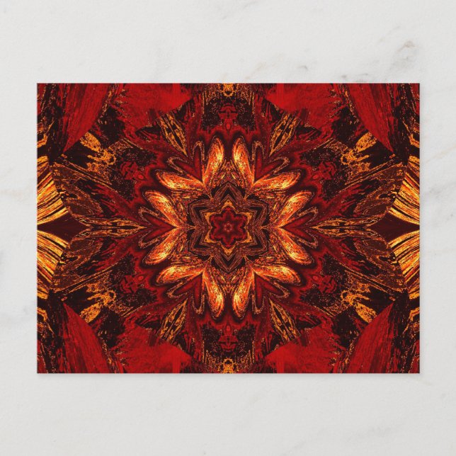 POSTAL LOTUS PINTADO 14 (Anverso)