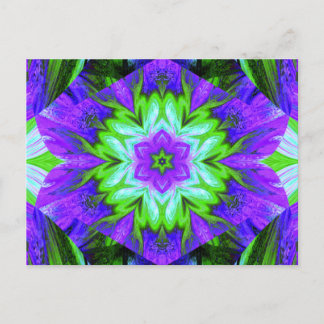 POSTAL LOTUS PINTADO 2