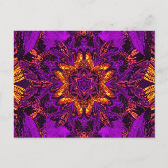 POSTAL LOTUS PINTADO 25 (Anverso)