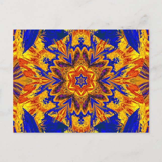 POSTAL LOTUS PINTADO 27 (Anverso)