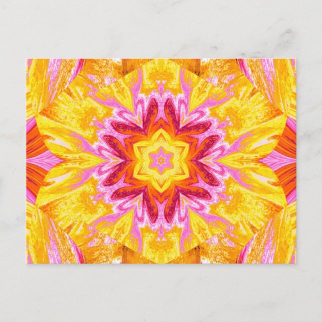 POSTAL LOTUS PINTADO 29 (Anverso)