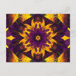 POSTAL LOTUS PINTADO 7