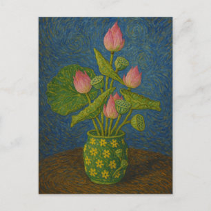 Postal Lotus Postcard