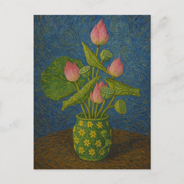 Postal Lotus Postcard (Anverso)