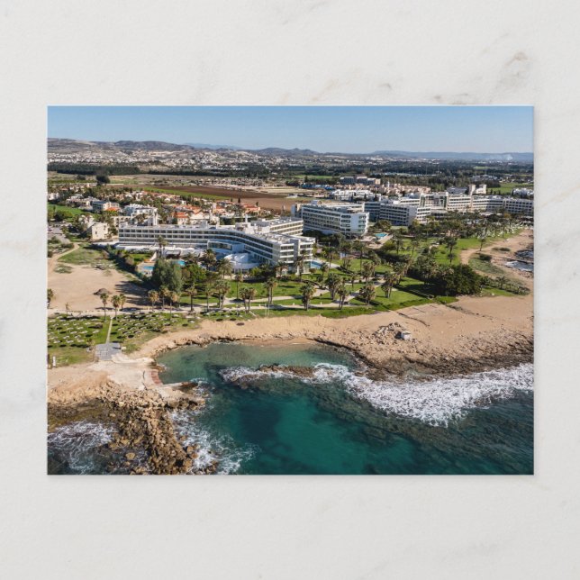 Postal Louis Imperial Beach Hotel Paphos, Chipre (Anverso)