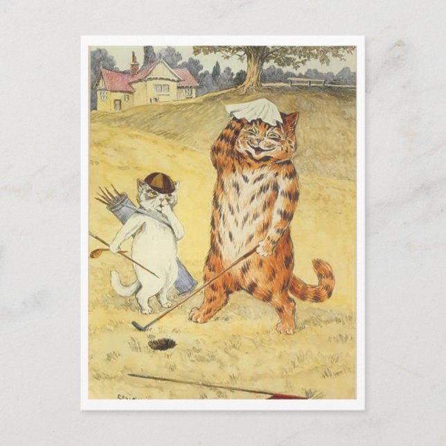 Postal Louis Wain (Anverso)