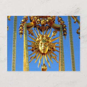 Postal louis xiv sun king