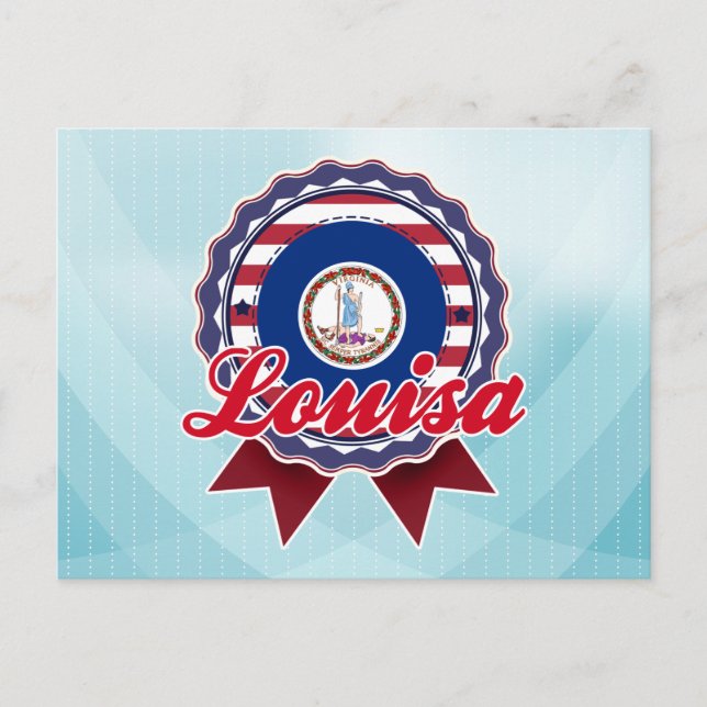 Postal Louisa, VA (Anverso)