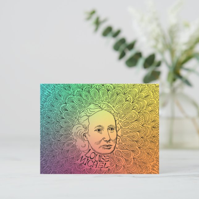 Postal Louise Michel Postcard (Anverso de pie)
