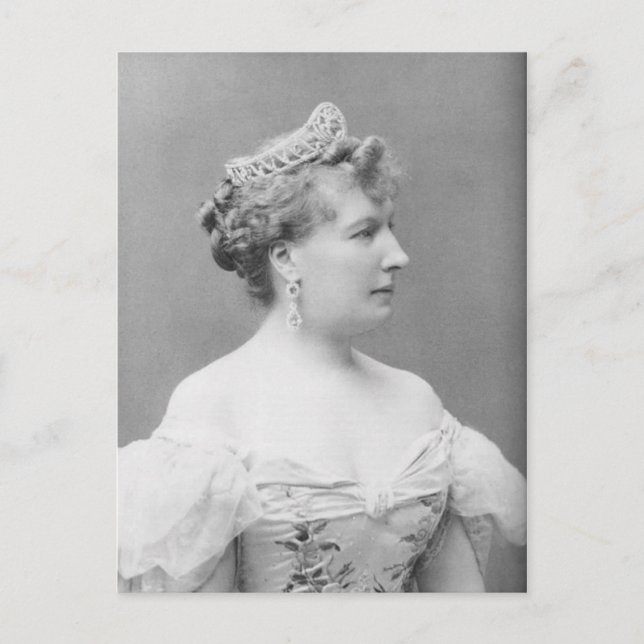 Postal Louise Princesa de Bélgica #090B (Anverso)