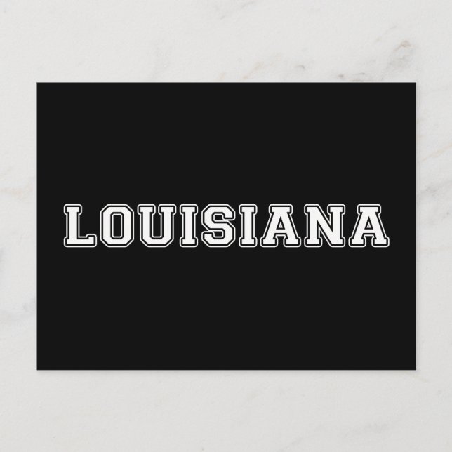 Postal Louisiana (Anverso)