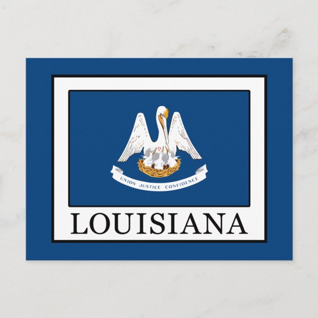 Postal Louisiana (Anverso)