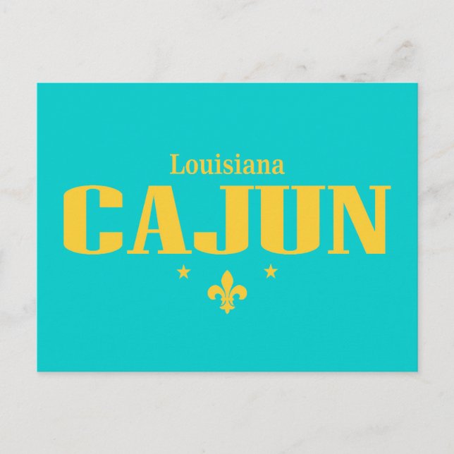 Postal Louisiana Cajun (Anverso)