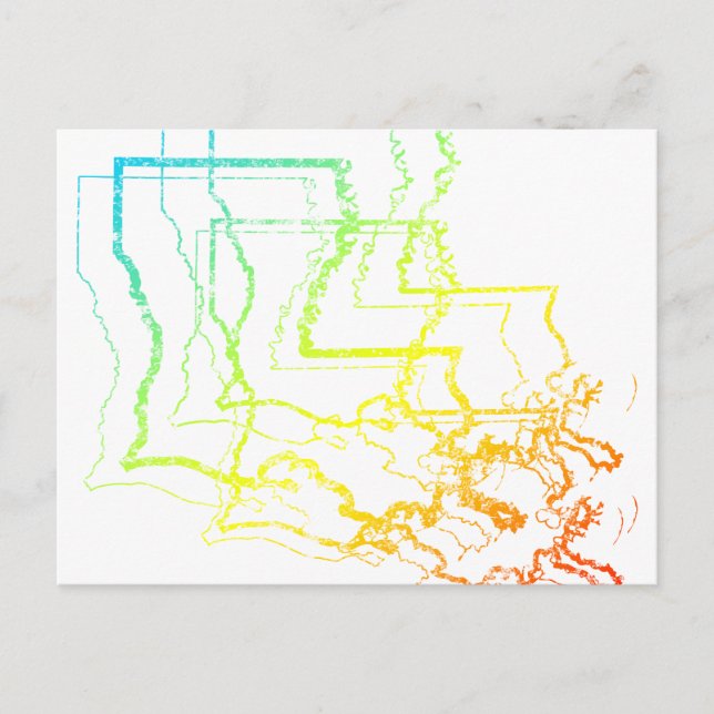 Postal louisiana chill blur (Anverso)