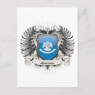 Postal Louisiana Escudo