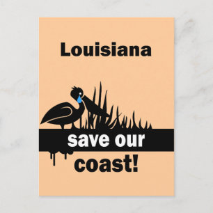 Postal Louisiana salva nuestra costa
