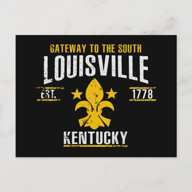 Postal Louisville (Anverso)