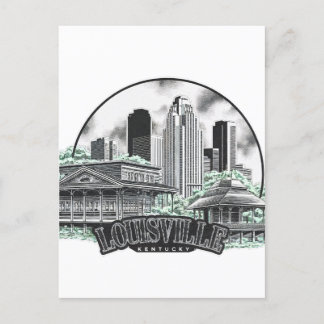 Postal Louisville City Kentucky USA