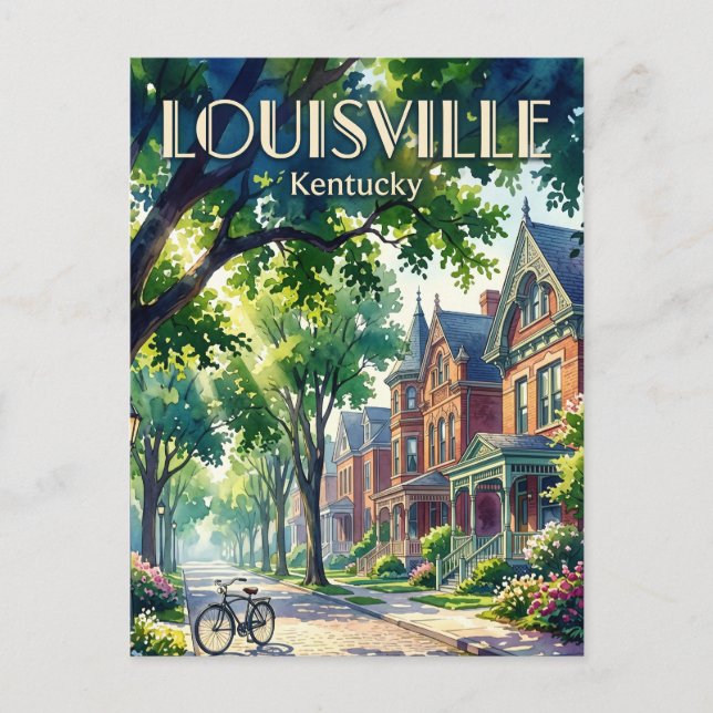 Postal Louisville EE. UU. (Anverso)