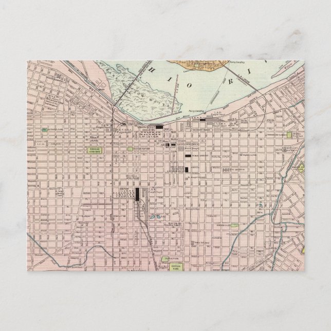 Postal Louisville, Kentucky (Anverso)