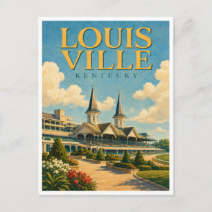 Postal Louisville Kentucky Churchill Downs GeoSaga
