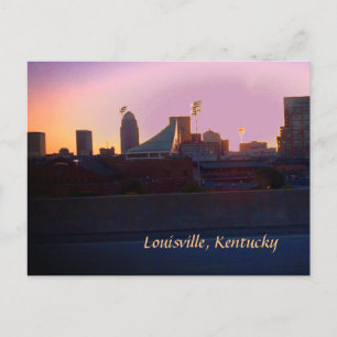 POSTAL LOUISVILLE, KENTUCKY SKYLINE