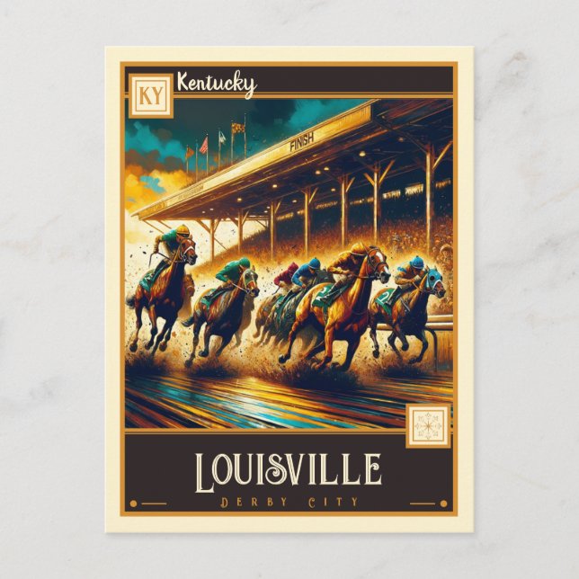 Postal Louisville, Kentucky | Vintage (Anverso)