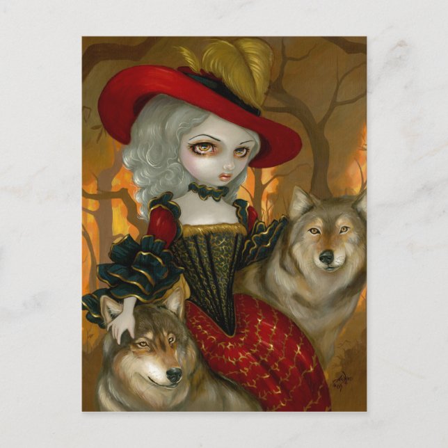 Postal "Loup-Garou: d'Automne" (Anverso)