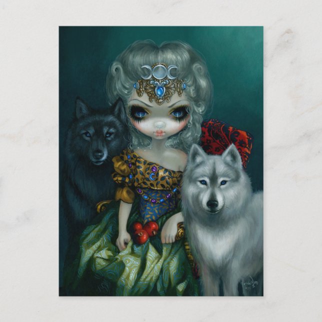 Postal "Loup-Garou:  La Grande Prêtresse" Postcard (Anverso)