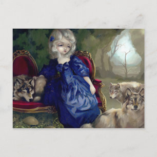 Postal "Loup-Garou:  La Tristesse" Postcard
