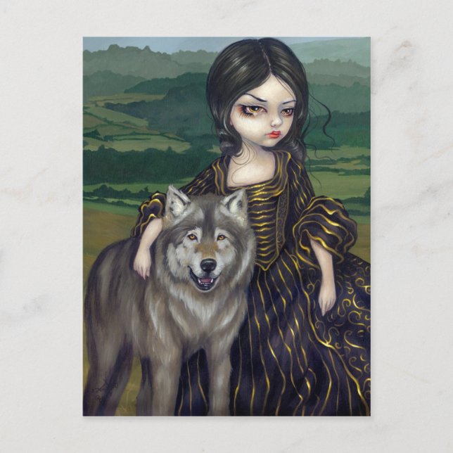 Postal "Loup-Garou: Pastorale" (Anverso)