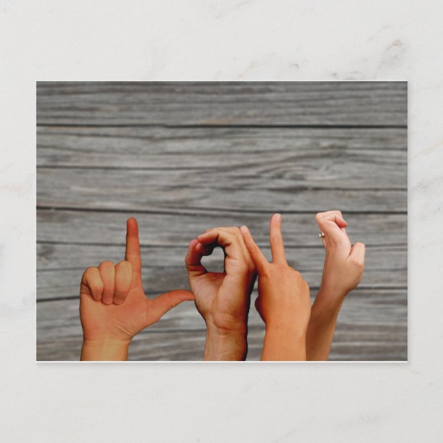 Postal Love (Anverso)