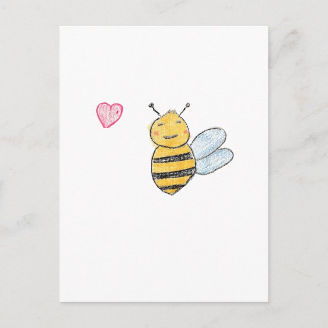 Postal Love Bumblebee (Anverso)