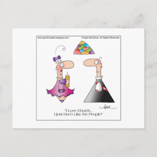 postal LOVE CHURCH de April McCallum