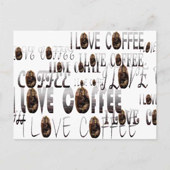 Postal LOVE Coffee (Anverso)