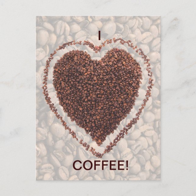 Postal Love Coffee (Anverso)